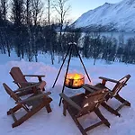 Villa Lynora - Luxury Northern Lights With Jacuzzi & Lyngen Alps View Indre Ravelseidet