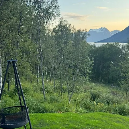 Lynora Lodge - Private Fjord Villa With Sauna & Jacuzzi Villa Indre Ravelseidet